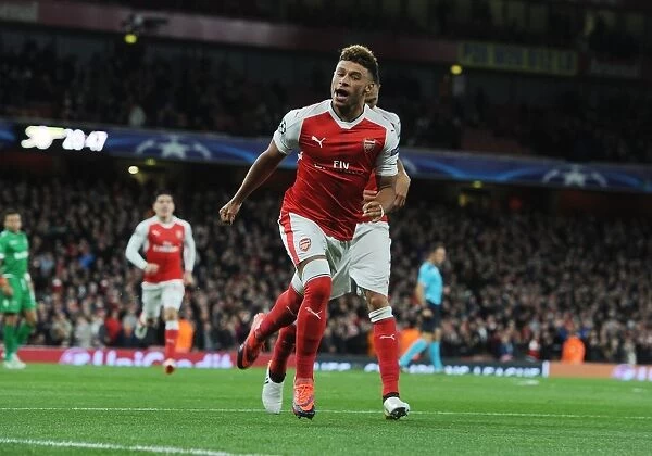 Oxlade-Chamberlain Scores in Arsenal's Champions League Triumph over Ludogorets