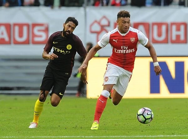 Oxlade-Chamberlain vs Clichy: A Riveting Clash in Arsenal's 2016 Pre-Season Friendly Against Manchester City