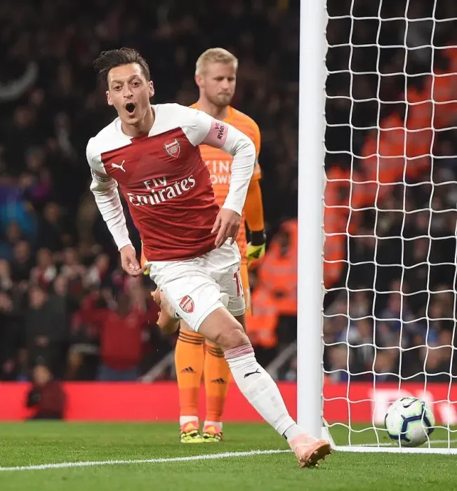 Framed Print : Ozil goal 1 181022WAFC