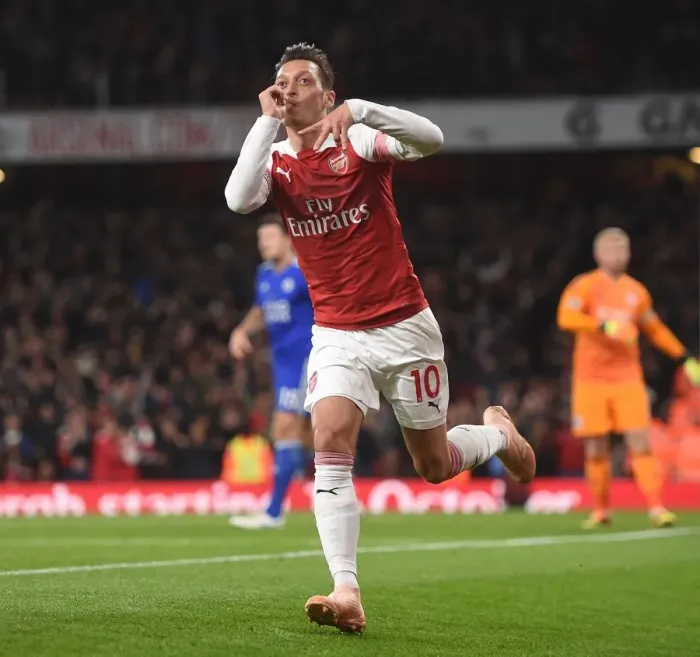 Framed Print : Ozil goal 4 181022WAFC