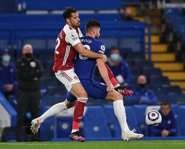 Pablo Mari vs. Olivier Giroud: A Rivalry Renewed in Empty Stamford Bridge - Chelsea vs. Arsenal, Premier League 2020-21