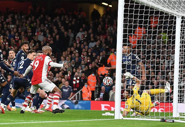Partey Scores First Arsenal Goal: Arsenal 1-0 Aston Villa (Premier League 2021-22)
