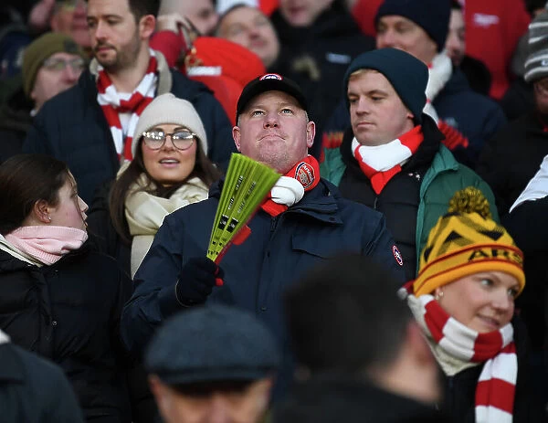 Passionate Arsenal Fans Gear Up for Premier League Clash against Manchester United at Emirates Stadium