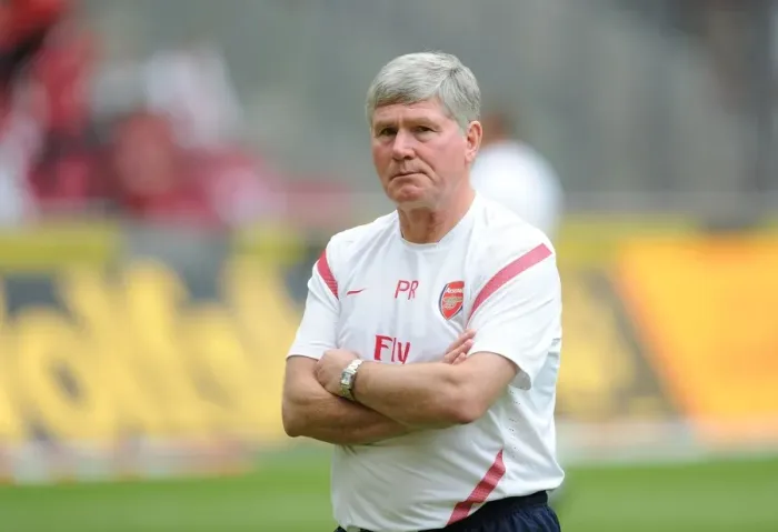 Framed Print : Pat Rice at Cologne's RheinEnergieStadion During Arsenal's Pre-Season Friendly Framed Print : Pat Rice at Cologne's RheinEnergieStadion During Arsenal's Pre-Season Friendly