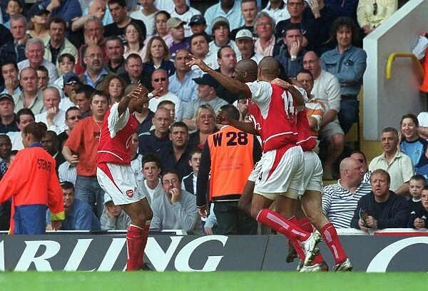 Patrick Vieira's Thrilling Goal: Arsenal's First at Tottenham, FA Premiership, 2004