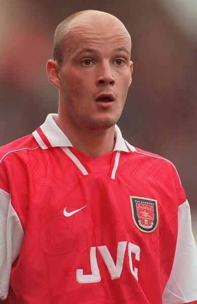 Paul Shaw in Action for Arsenal Football Club