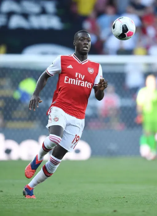 Framed Print : Pepe in Action: Arsenal's Star Forward Dazzles Against Watford in Premier League 2019-20 Framed Print : Pepe in Action: Arsenal's Star Forward Dazzles Against Watford in Premier League 2019-20