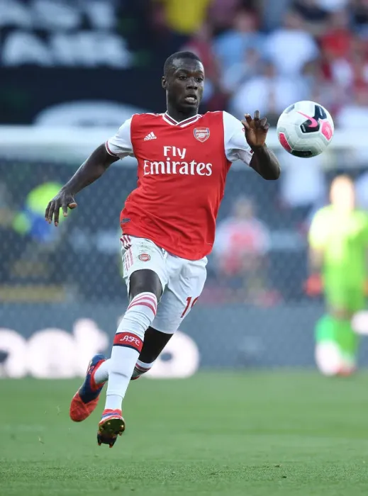 Framed Print : Pepe in Action: Arsenal's Star Forward Shines Against Watford in Premier League 2019-2020 Framed Print : Pepe in Action: Arsenal's Star Forward Shines Against Watford in Premier League 2019-2020