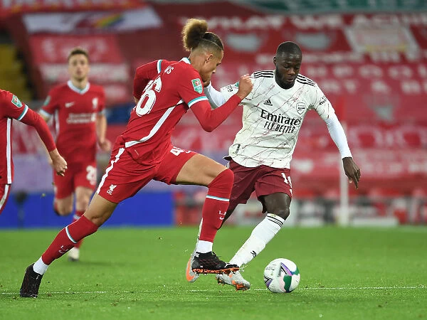 Pepe Breaks Past Williams: Liverpool vs. Arsenal in Carabao Cup