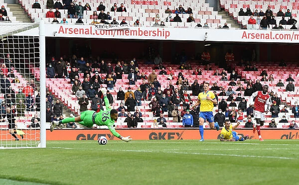 Pepe Scores in Arsenal's Emirates Return: Arsenal vs Brighton & Hove Albion (2020-21)
