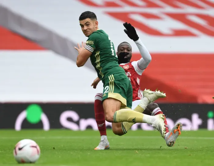 Framed Print : Pepe Scores in Empty Emirates: Arsenal's Second Goal vs. Sheffield United, October 2020 Framed Print : Pepe Scores in Empty Emirates: Arsenal's Second Goal vs. Sheffield United, October 2020