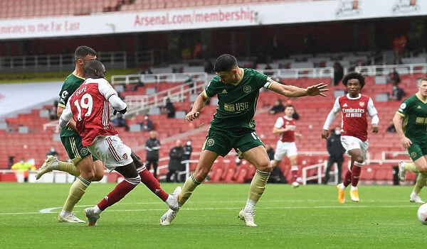 Pepe Scores His Second: Arsenal's Victory Against Sheffield United, 2020-21 Premier League