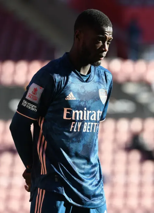 Framed Print : Pepe Shines in Empty Southampton Stadium: Arsenal's Star Performance in FA Cup 4th Round (2021) Framed Print : Pepe Shines in Empty Southampton Stadium: Arsenal's Star Performance in FA Cup 4th Round (2021)