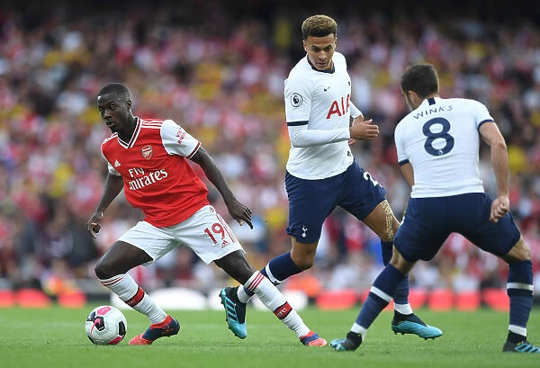 Pepe vs. Alli & Winks: Intense Rivalry Erupts in the Arsenal vs. Tottenham Clash (2019-20 Premier League)