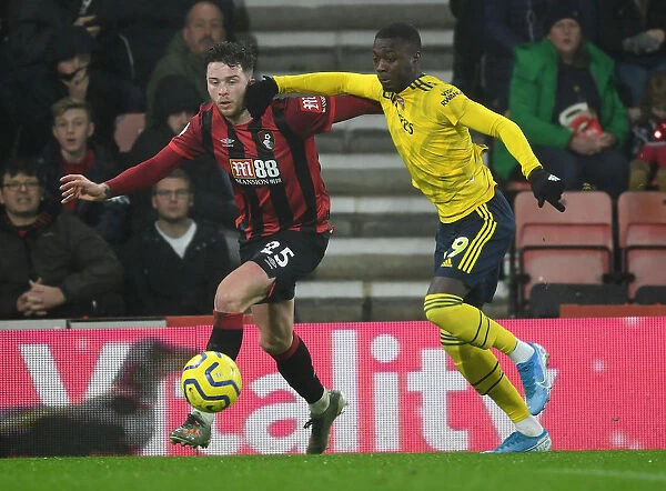 Pepe vs Simpson: Intense Clash in AFC Bournemouth vs Arsenal FC Premier League Match