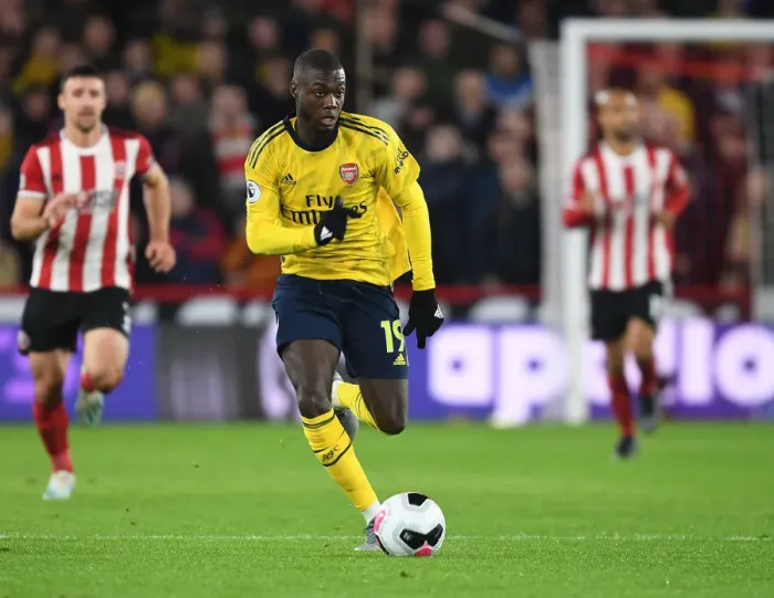 Framed Print : Pepe's Performance: Arsenal vs. Sheffield United, 2019-20 Premier League Framed Print : Pepe's Performance: Arsenal vs. Sheffield United, 2019-20 Premier League