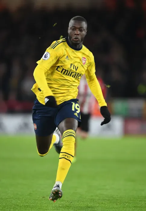 Framed Print : Pepe's Premier League Debut: Arsenal vs. Sheffield United (2019-20) Framed Print : Pepe's Premier League Debut: Arsenal vs. Sheffield United (2019-20)