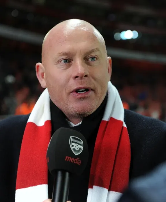 Framed Print : Perry Groves Interviewed Before Arsenal vs West Ham United, Premier League 2012-13 Framed Print : Perry Groves Interviewed Before Arsenal vs West Ham United, Premier League 2012-13