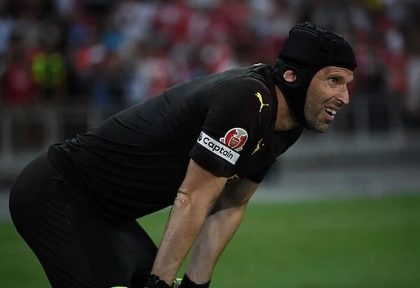 Petr Cech in Action: Arsenal vs. Atletico Madrid, International Champions Cup 2018