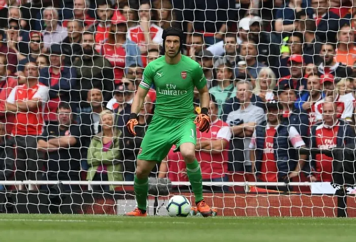 Framed Print : Petr Cech (Arsenal). Arsenal 0: 2 Manchester City. Premier League. Emirates Stadium Framed Print : Petr Cech (Arsenal). Arsenal 0: 2 Manchester City. Premier League. Emirates Stadium
