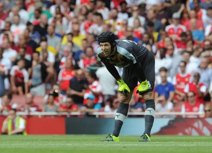 Framed Print : Petr Cech (Arsenal). Arsenal 0: 2 West Ham United. Barclays Premier League. Emirates Stadium Framed Print : Petr Cech (Arsenal). Arsenal 0: 2 West Ham United. Barclays Premier League. Emirates Stadium