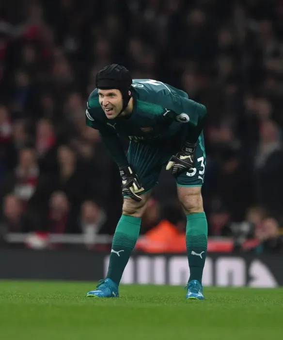Framed Print : Petr Cech (Arsenal). Arsenal 3: 3 Liverpool. Premier League. Emirates Stadium, 22  /  12  /  17