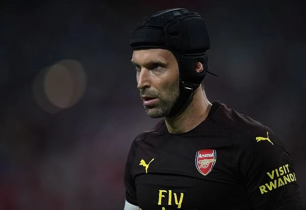 Petr Cech Focused: Arsenal vs Atletico Madrid, International Champions Cup 2018