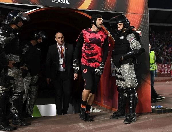 Petr Cech Leads Arsenal Out for Europa League Clash against Red Star Belgrade