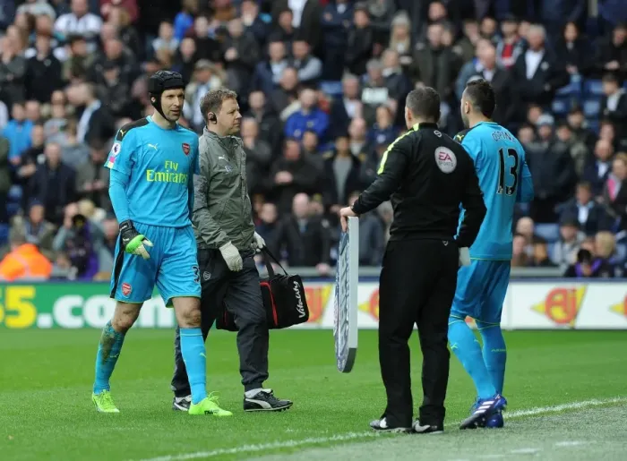 Framed Print : Petr Cech Replaced by Opsina: West Bromwich Albion vs. Arsenal, 2016-17 Framed Print : Petr Cech Replaced by Opsina: West Bromwich Albion vs. Arsenal, 2016-17
