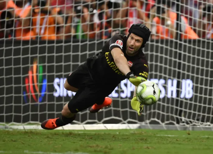 Framed Print : Petr Cech Saves Penalty in Thrilling Shootout: Arsenal vs. Atletico Madrid, International Champions Cup 2018 Framed Print : Petr Cech Saves Penalty in Thrilling Shootout: Arsenal vs. Atletico Madrid, International Champions Cup 2018