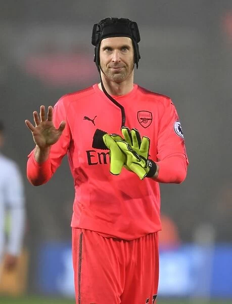 Petr Cech in Thought: Swansea City vs. Arsenal, 2018
