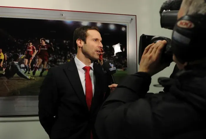 Framed Print : Petr Cech's Pre-Match Interview: Arsenal vs Southampton (2015-16) Framed Print : Petr Cech's Pre-Match Interview: Arsenal vs Southampton (2015-16)