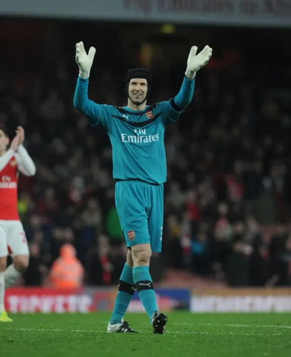 Framed Print : Petr Cech's Reaction: Arsenal vs Newcastle United, Premier League 2015-16
