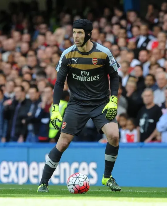Framed Print : Petr Cech's Unwavering Focus: Chelsea vs. Arsenal Clash (2015-16) Framed Print : Petr Cech's Unwavering Focus: Chelsea vs. Arsenal Clash (2015-16)