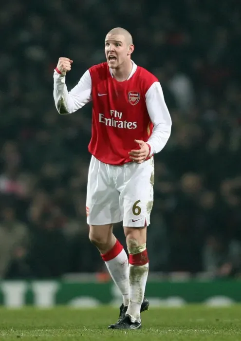 Framed Print : Philippe Senderos (Arsenal)
