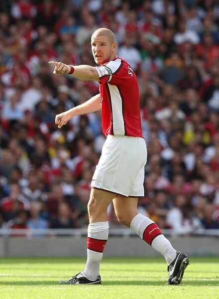Philippe Senderos Concedes Against Juventus: Arsenal 0:1, Emirates Cup Day One, 2008
