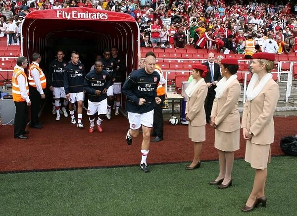 Philippe Senderos Defeat: Arsenal 0-1 Juventus, Emirates Cup 2008