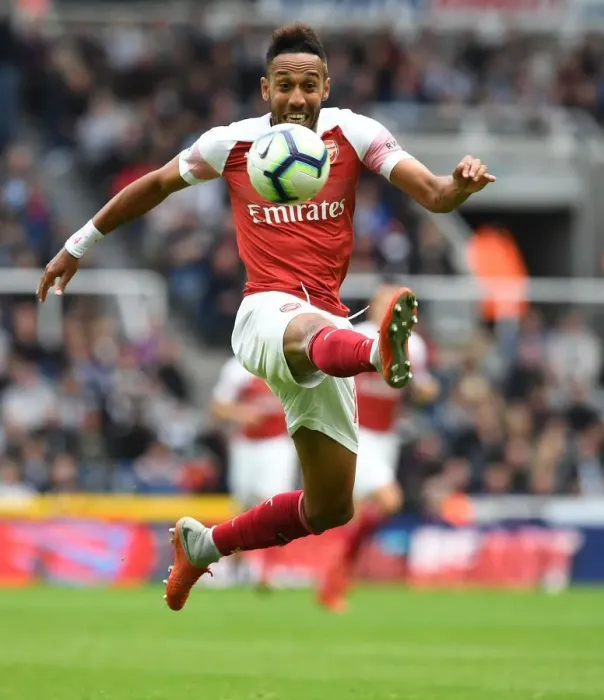 Framed Print : Pierre-Emerick Aubameyang in Action: Arsenal vs. Newcastle United, Premier League 2018-19 Framed Print : Pierre-Emerick Aubameyang in Action: Arsenal vs. Newcastle United, Premier League 2018-19