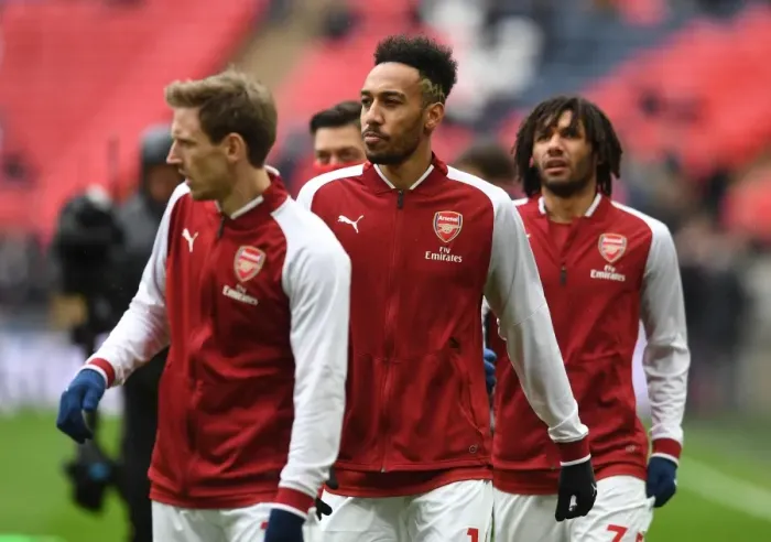 Framed Print : Pierre-Emerick Aubameyang (Arsenal). Tottenham Hotspur 1: 0 Arsenal. Premier League Framed Print : Pierre-Emerick Aubameyang (Arsenal). Tottenham Hotspur 1: 0 Arsenal. Premier League