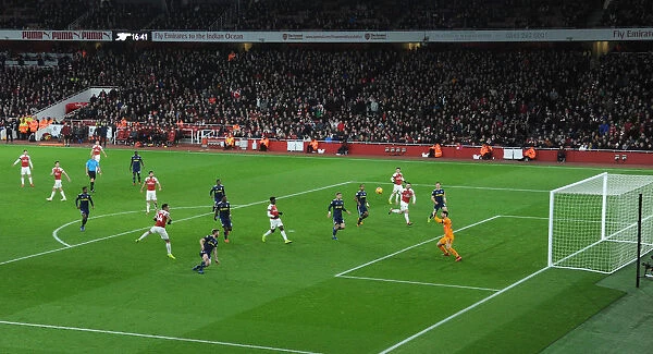 Pierre-Emerick Aubameyang Scores Arsenal's Fourth Goal Against Fulham (2018-19)