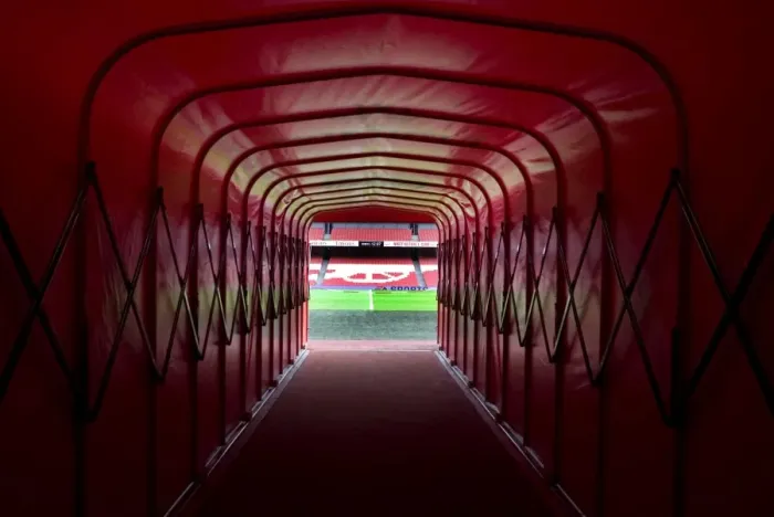 Framed Print : The players tunnel Framed Print : The players tunnel