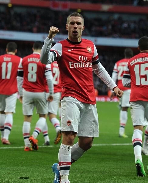 Podolski Scores the Decisive Goal: Arsenal's FA Cup Victory over Liverpool