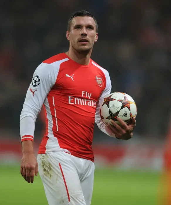 Framed Print : Podolski's Emotional Reaction: Arsenal FC vs Borussia Dortmund, UEFA Champions League (2014-15) Framed Print : Podolski's Emotional Reaction: Arsenal FC vs Borussia Dortmund, UEFA Champions League (2014-15)