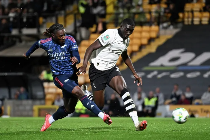 Framed Print : Port Vale v Arsenal - Carabao Cup Third Round Framed Print : Port Vale v Arsenal - Carabao Cup Third Round