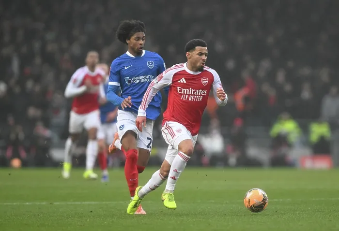 Framed Print : Portsmouth v Arsenal - Emirates FA Cup Third Round Framed Print : Portsmouth v Arsenal - Emirates FA Cup Third Round