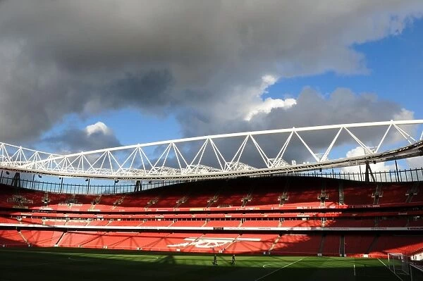 Pre-Match Atmosphere at Emirates Stadium: Arsenal vs Coventry City (Capital One Cup 2012-13)