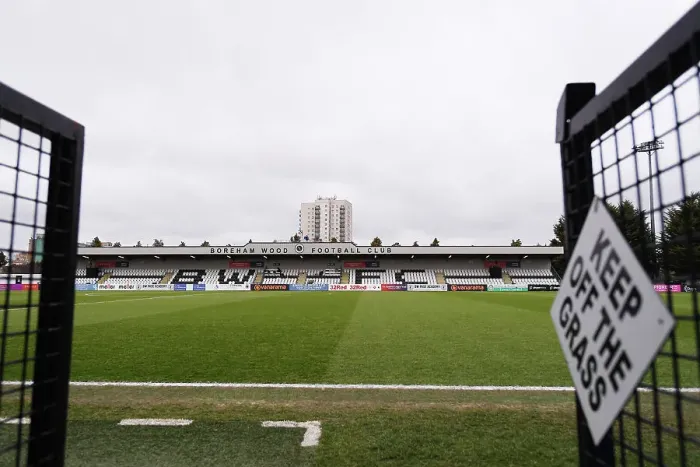 Framed Print : Pre-Match Atmosphere at Meadow Park: Arsenal Women vs Reading (FA Women's Super League, 2022-23)