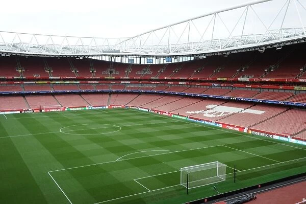 Pre-Match Excitement at Emirates Stadium: Arsenal vs FC Basel (Champions League, 2016)