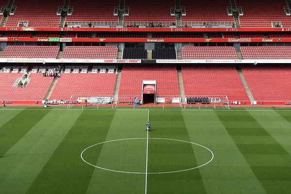Pre-Match Preparations: Arsenal's Emirates Stadium Readies for Arsenal vs West Ham United