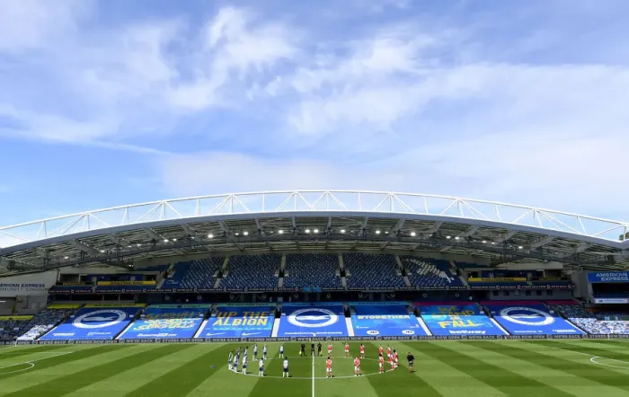 Framed Print : Pre-Match Silence: Brighton & Hove Albion vs. Arsenal FC, Premier League 2019-2020 Framed Print : Pre-Match Silence: Brighton & Hove Albion vs. Arsenal FC, Premier League 2019-2020